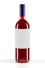 Still Life professionale, Modello di bottiglia di vino con etichetta bianca in differenti formati. Eccellente per post-produzioni digitali