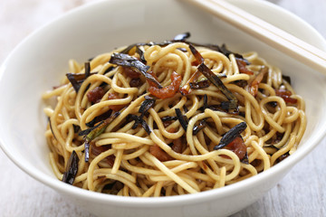 scallion oil noodles, Chinese Shanghai food