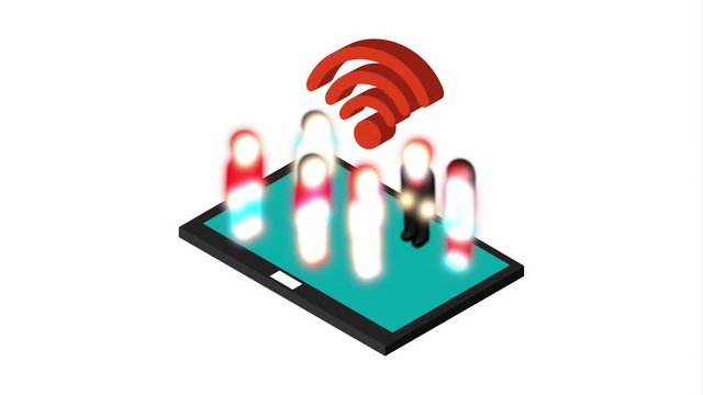 wifi connection, Video Animation