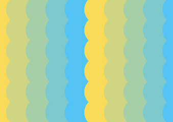 Colorful background of fish scale pattern © megasja