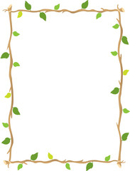 Fototapeta premium Forest Picture Frame