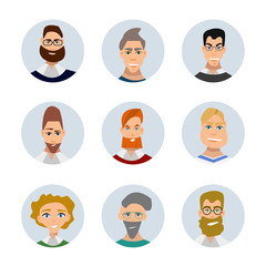 People avatars collection