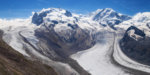 Glaciers du Gorner et Grenz