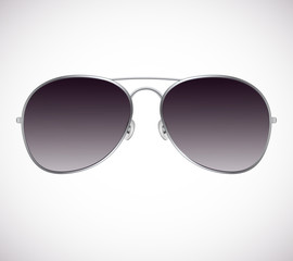 Aviator sunglasses vector illustration background
