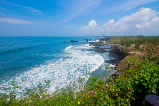 The Other Side of Tanah Lot Bali Indonesia 