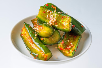きゅうりのキムチ　 Kimchi of the cucumber