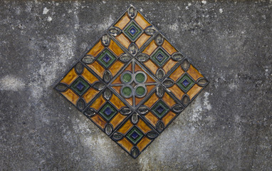 Vintage azulejos, traditional Portuguese tiles