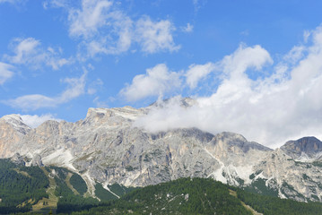 Dolomites Mountains, Cortina D'Ampezzo, province Belluno in the Veneto region of Northern Italy