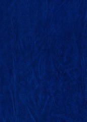 Blue leatherette background