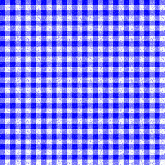 Gingham Blue and White Pattern