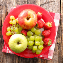 assorted fruits