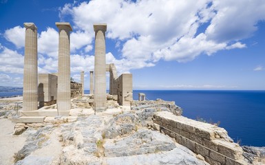 Temple of Athena Lindia, Lindos, Greece