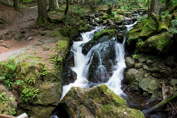 idyllischer Wasserfall