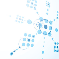 Bauhaus retro wallpaper, perspective blue art vector background