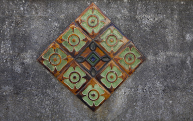 Vintage azulejos, traditional Portuguese tiles