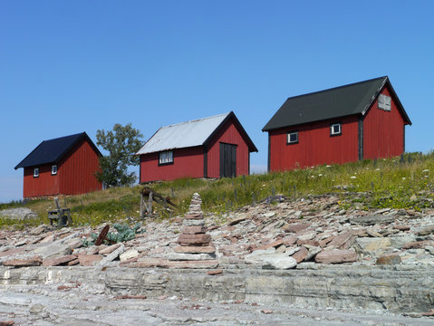 Fischerhütten in Schweden