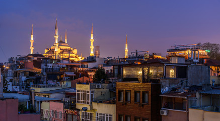 Obraz premium Sultan Mehmet mosque ,Istanbul