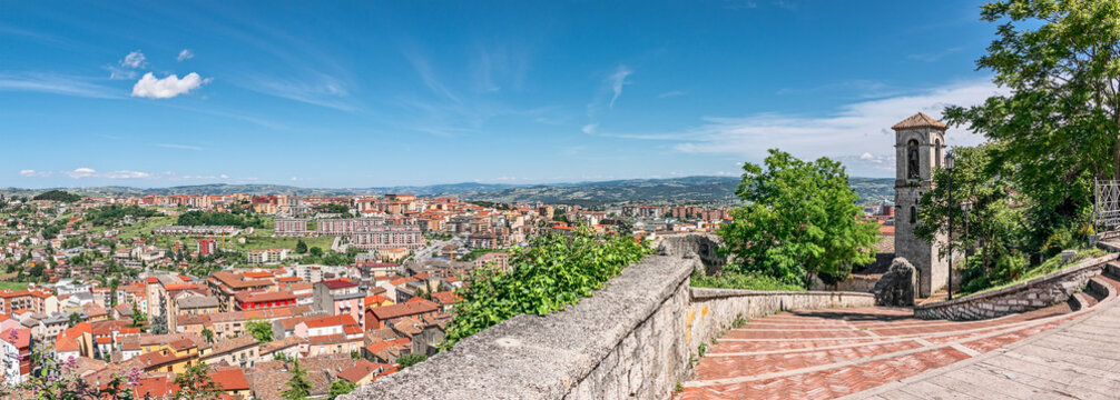 panorama of Campobasso 