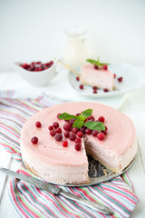 Cranberry cheesecake
