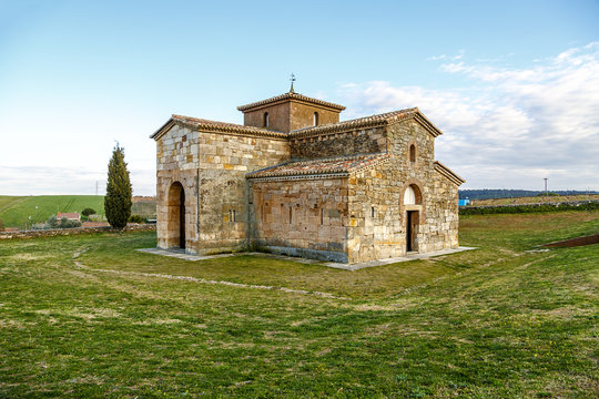 Visigoth San Pedro de la Nave  El Campillo, municipality of San Pedro de la Nave Almendra province of Zamora Spain. Declared National Monument in 1912