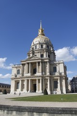 Fototapeta na wymiar Tombeau de Napoléon aux Invalides à Paris