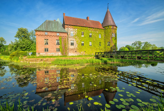 Swedish small castle in Ortofta