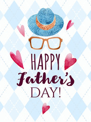 Happy Fathers Day greeting card - 112249704