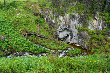 Landscape view in respublic Altay