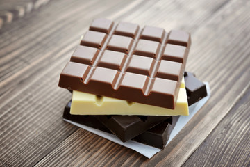 Different Chocolate bar