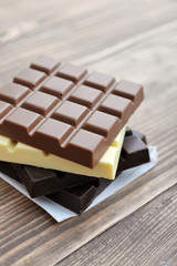 Different Chocolate bar