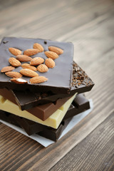 Different Chocolate bar