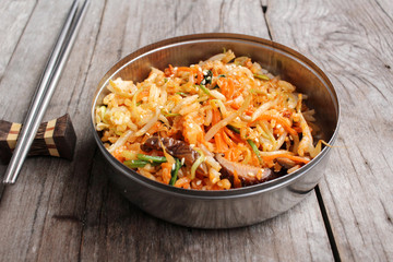 Bibimbap korean food