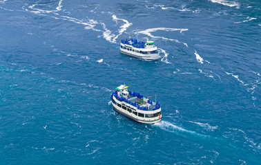 Two Ferries in Niagara River