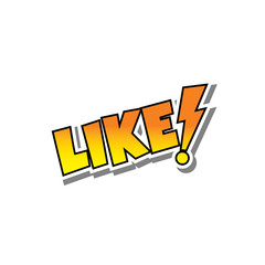 cartoon comic text like