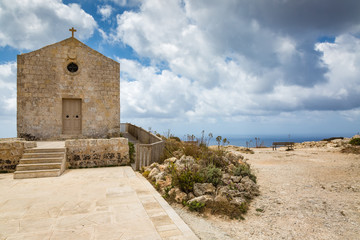 Fototapeta na wymiar Laferla Cross in Siggiewi area, Malta