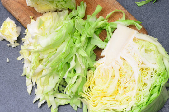 Fresh Chopped Cabbage