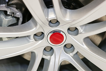 Car wheel detail