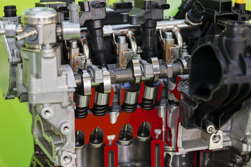 Part of car engine