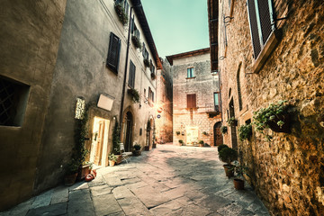 Old Vintage Town in Italy