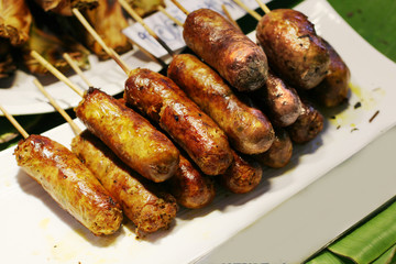 Thai Sausages is local thai food