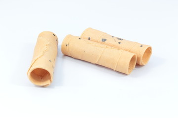 tong muan snack thailand on white blackground