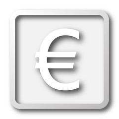 Obraz premium Euro icon