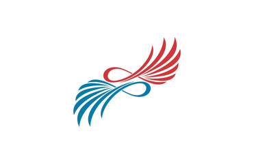 letter S wing logo