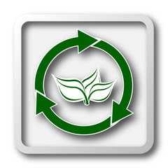 Obraz premium Recycle arrows icon