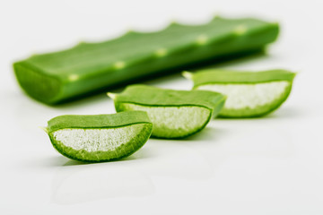 Aloe sliced