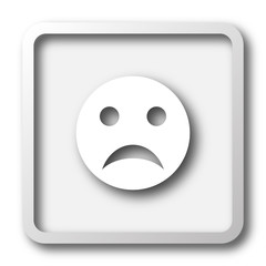 Fototapeta premium Sad smiley icon