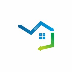 Real estate Logo House
