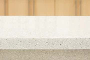 White quartz stone countertop 