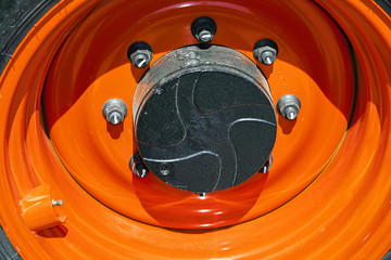 Excavator digging wheel