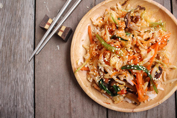 Bibimbap korean food